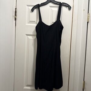 All That Jazz Black Spaghetti Strap Dress